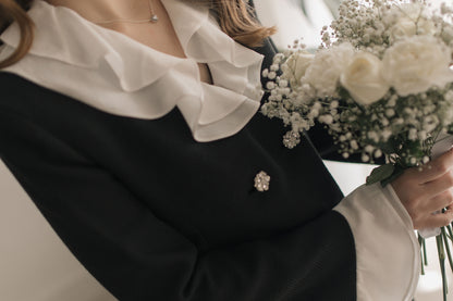 Black Tweed Blazer Dress