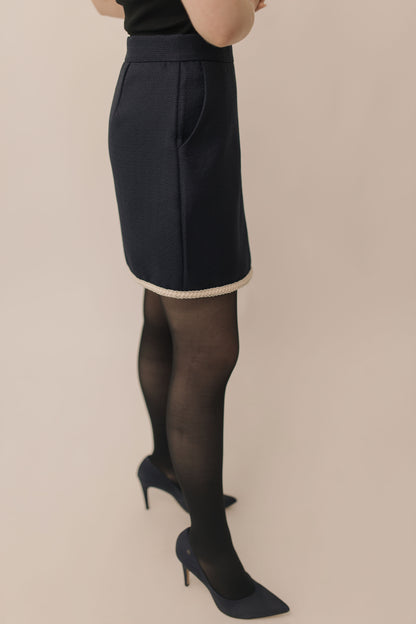 Navy Blue Skirt